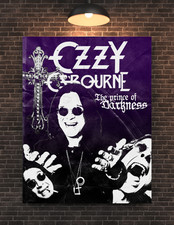 Ozzy Osbourne Purple Prince Of Darkness Poster