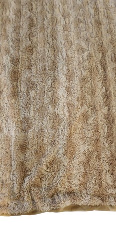 Koolaburra By Ugg Octavia Faux Fur Throw Blanket, Lt Brown, 50 in x 70 in - Picture 3 of 18