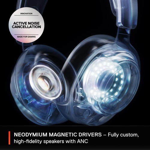 Arctis Nova Pro Wireless Multi-System Gaming Headset - Neodymium Magnetic Dri... - Picture 3 of 6