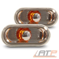 2x BLINKER KOTFLÜGEL GLASKLAR SET LI+RE FÜR VW BORA GOLF 4 PASSAT POLO T5 BUS UP