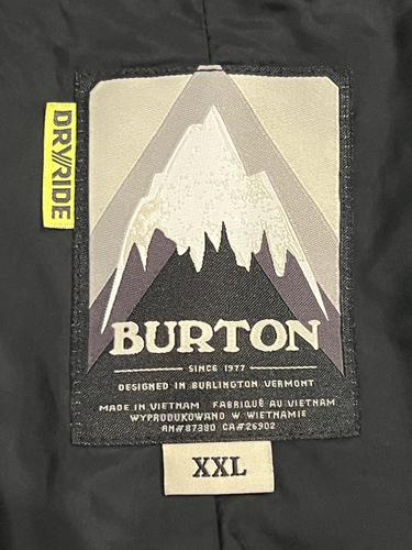 Men's Burton Black Snow Ski Snowboard Outdoor DryRide Pants--2XL - Picture 6 of 6