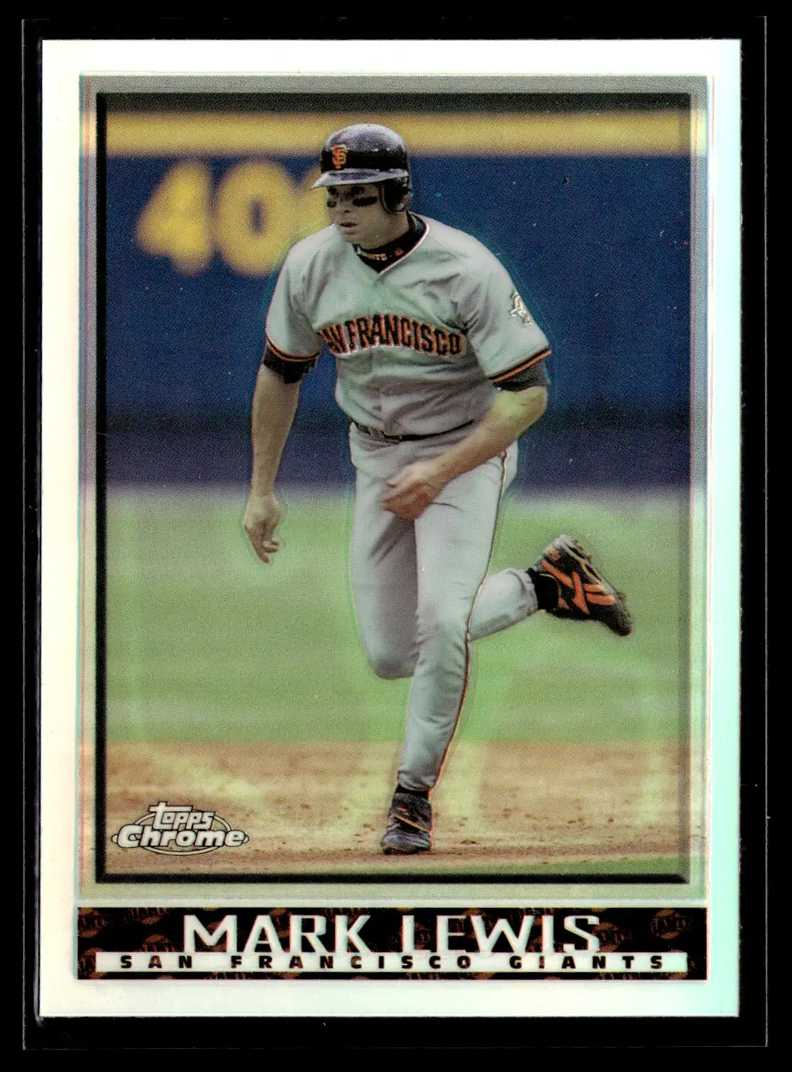 Mark Lewis 1998 Topps Chrome Refractor #412