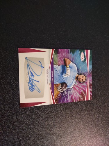 🏈 DIANTE VINES ROOKIE AUTOGRAPH Auto 2025 SAGE HIT RC #A-DV *C84 - Picture 1 of 2