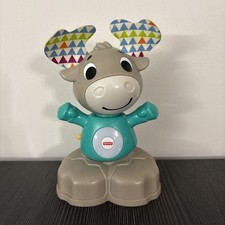 Fisher Price Linkimals Musical Moose Interactive Lights Sounds Toy 2018 Works