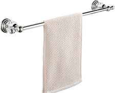 Crystal Towel Bar 24 Inch, Chrome Bathroom Towel Rack, Hand Towel