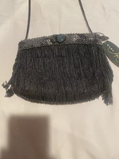 Mary Frances Off The Chain Hand-Crafted Genuine Labradorite Gemstones Crossbody