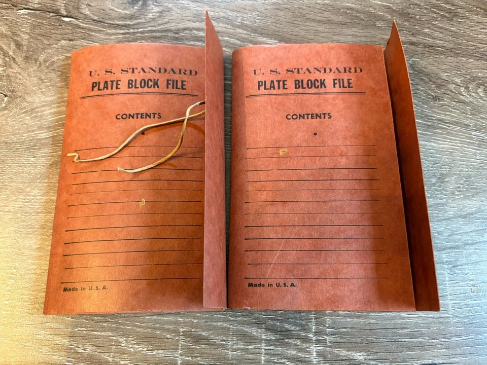 250 Mid-century Plate Blocks of 4 in Original Plate Block File Books - Image 4 of 4
