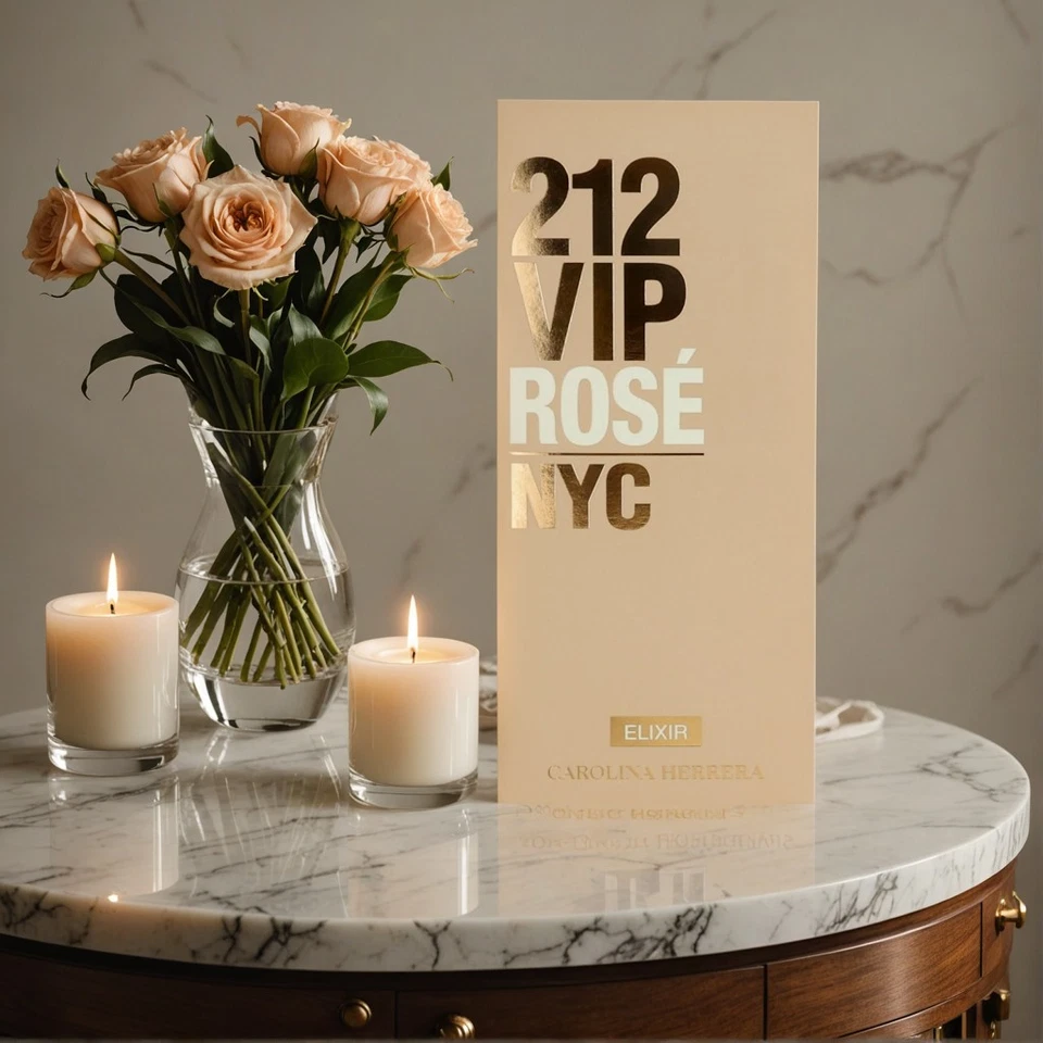 212 VIP Rose Elixir by Carolina Herrera, 2.7oz EDP Elixir Spray women - Image 4 of 4