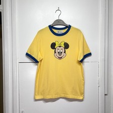 MAGLIETTA ZARA HARRY LAMBERT X DISNEY MINNIE MOUSE GIALLA TAGLIA SMALL 1443/818 NUOVA CON ETICHETTE