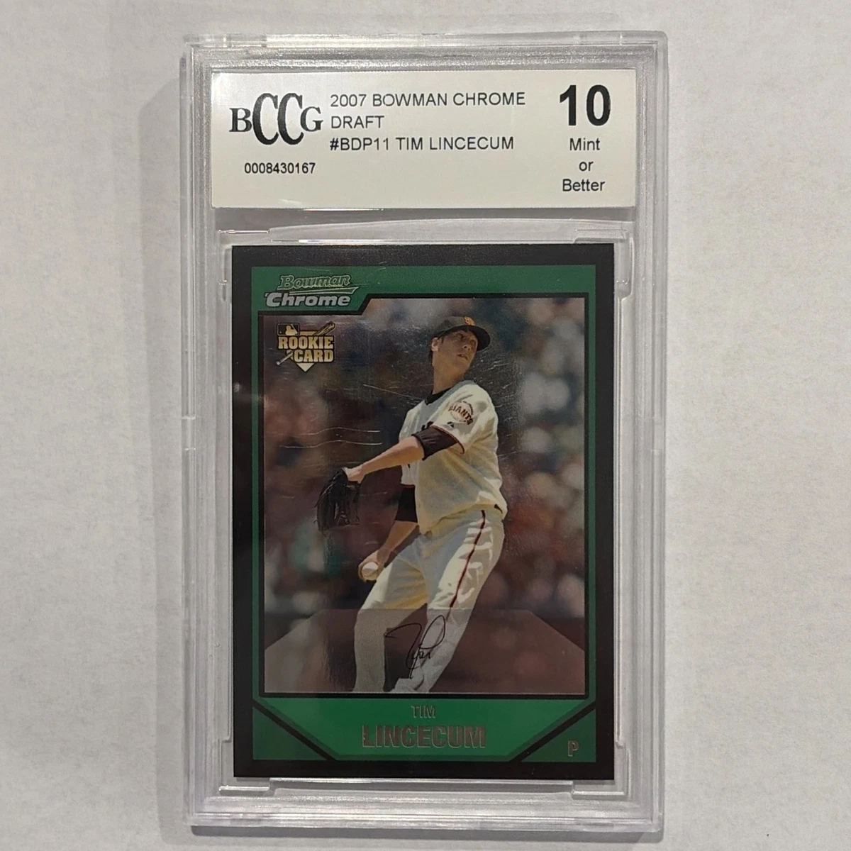 Tim Lincecum Baseball Sports Trading Cards & Accessories Rookie