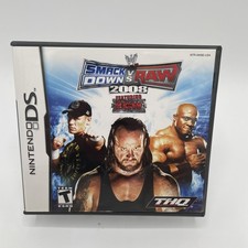 WWE SmackDown vs. Raw 2008 Featuring ECW Nintendo DS Complete CIB