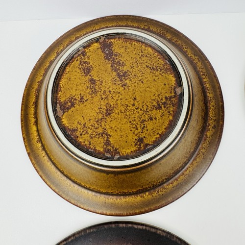 Arabia Finland Ruska Stoneware Bowls Set of 4 Soup Cereal Ulla Procope VTG MCM - Picture 8 of 13