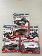 Hasbro Speed Stars Lot 3x Transformers Highway Patrol Barricade / Barricade D92