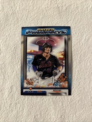 2025 Bowman Draft Prized Prospects Mitch Voit PP-10, New York Mets