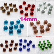 14mm Colour Glass Marbles Solid Balls-Craft Fish Tanks Vase Toys Game Decoration