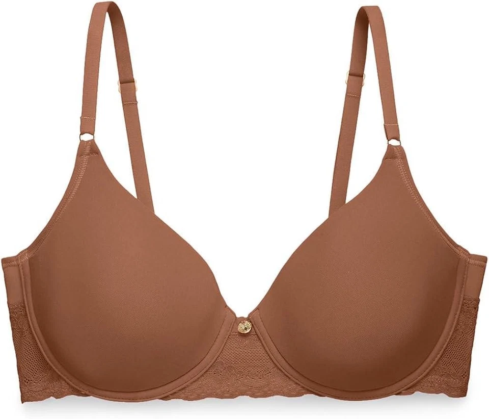 Natori Bliss Perfection Underwire Contour Bra in Cinnamon Size 30A - Image 3 of 3
