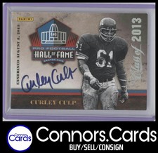 Curley Culp Auto 2013 Panini National Treasures #6 Pro Hall of Fame 2013 SSP