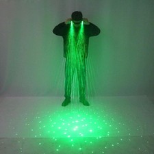RGB LED Laser Glasses Light Up Glowing Eyewear for Club Rave Party Stage Prop