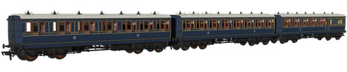 978025 Rapido Trains OO SDJR "Evolution" Non-Corridor Carriage Pack | Zustand: New