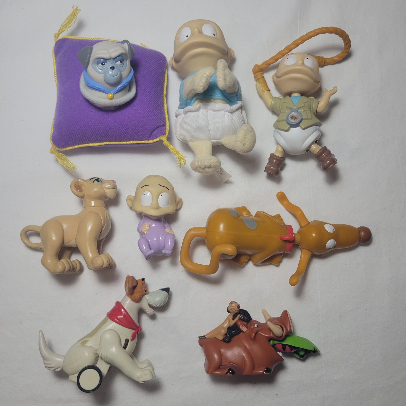 Vintage 90s Burger King Kids Meal Toys Lot of 8 1994-1998 Collectible Set