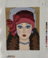 LEE / High Fashion SPM340 /10.5x8.5 13 mesh Hand painted Needlepoint Canvas