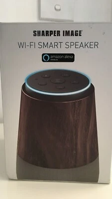sharper image wifi speaker with alexa