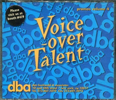 VOICE OVER TALENT - PROMOS - VOLUME 4 - DON BUCHWALD & ASSOCIATES