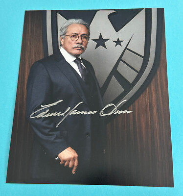 Edward James Olmos  -   Agents of S.H.I.E.L.D   - signed, original Autogramm