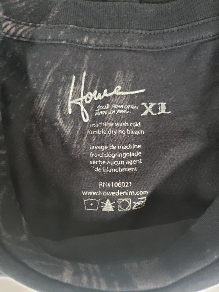 Howe 牛仔圆领 T 恤全新无标签 XL 码 — 第 3/3 张图片