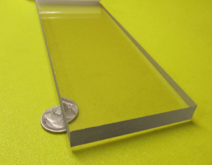 Polycarbonate Clear Bar 1/2" (.472") Thick X 3.00" Wide X 48" Long - Image 3 of 4