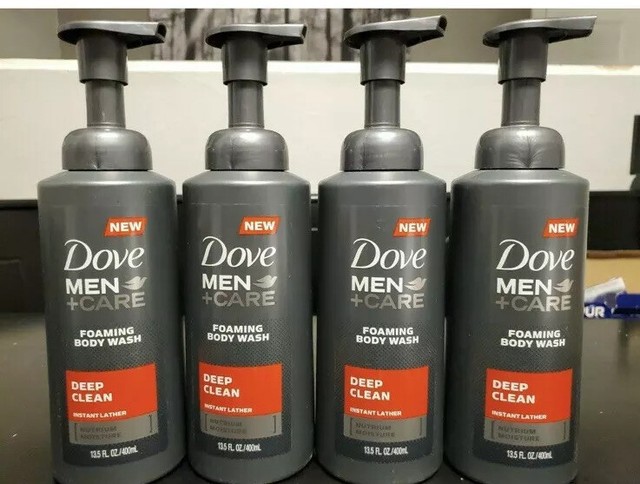 new dove body wash men's