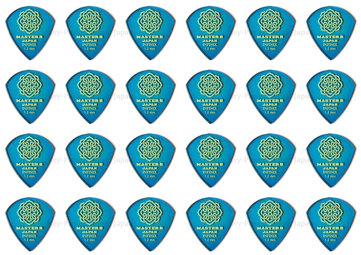 ももさん専用ページ pique MASTER 8 JAPAN IF-JZ120 INFINIX 1.2 mm Guitar Pick x 6, 12 or 24