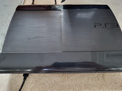 Sony Playstation 3 PS3 Super Slim 250GB Console (READ DESC) W/Marvel Vs Capcom 