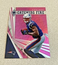 2019 Panini Phoenix Catching Fire Pink #2 N'Keal Harry Patriots /199