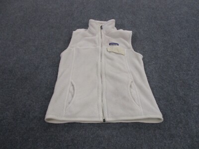 【美品】patagonia ホワイト ファーベスト S 美品】patagonia ホワイト ファーベスト S