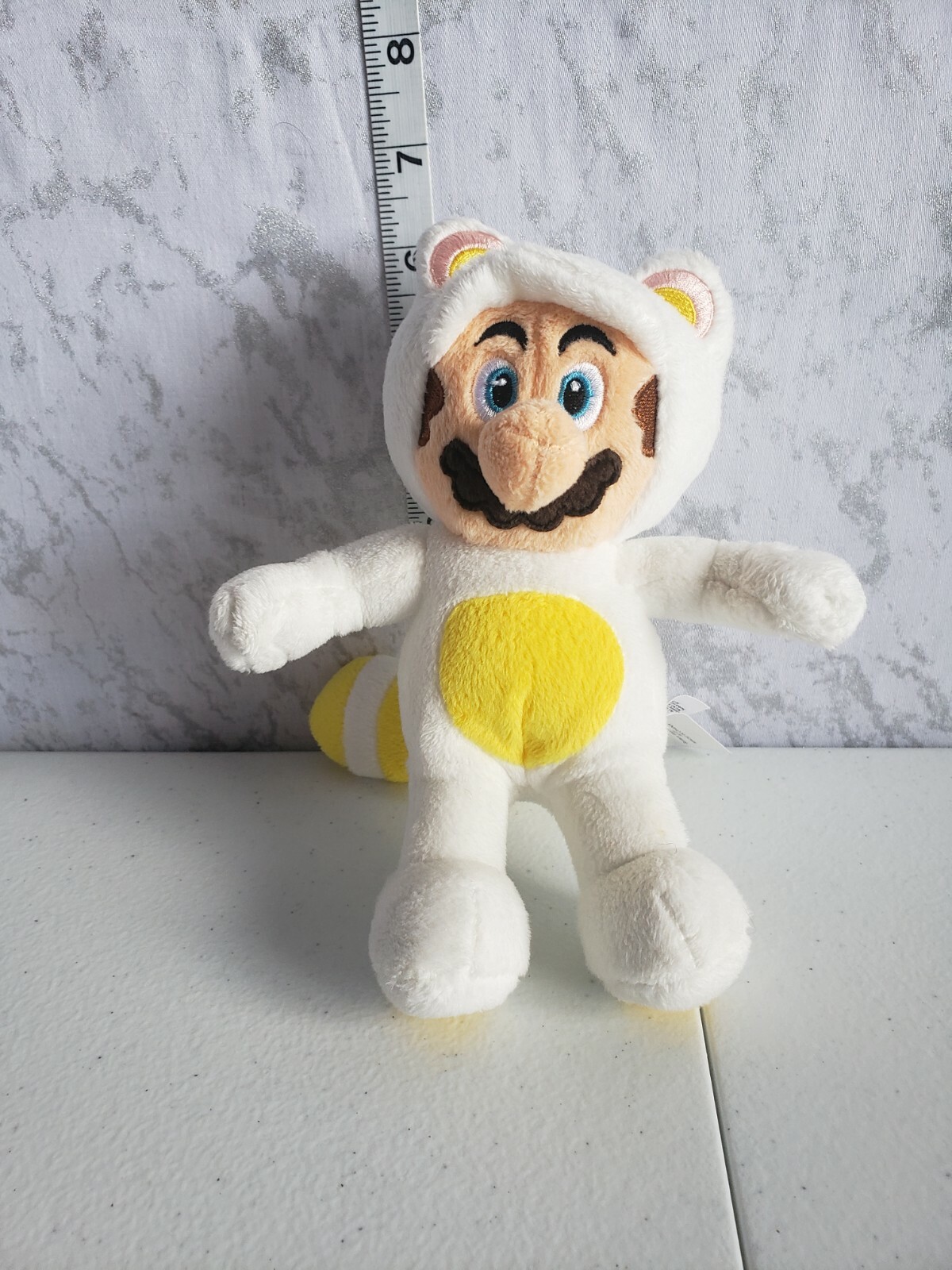 white mario plush