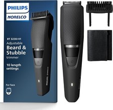 Philips Norelco Beard Trimmer and Hair Clipper - Cordless Grooming, BT3230/41