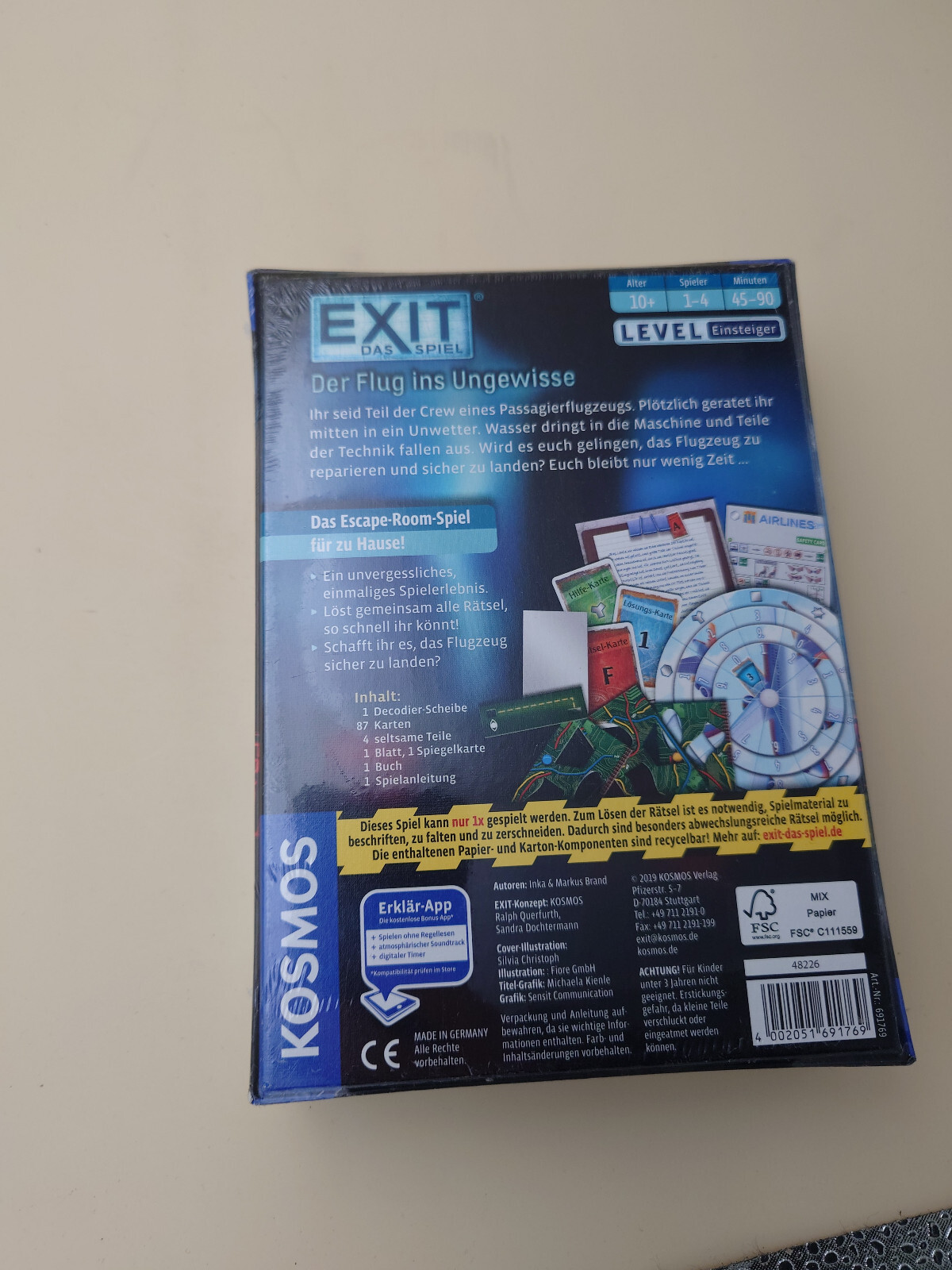Thumbnail - Exit - Der Flug Ins Ungewisse (2019, Game)
