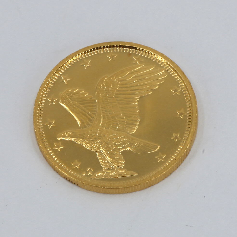 1/4 Troy Ounce Gold (.999 Fine) 1979 Franklin Mint Round | eBay
