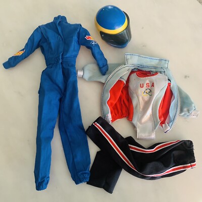 Mattel BARBIE 50th Nascar Racing Outfit Jumpsuit Helmet USA