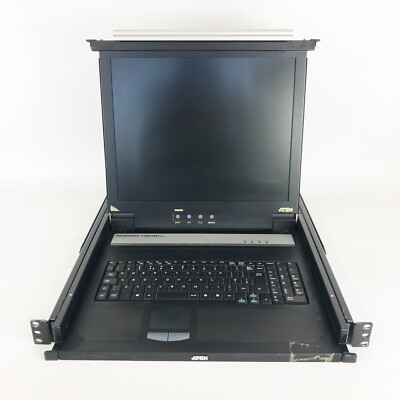 ATEN Master View Max CL1000M Single Rail LCD Konsole (PS/2-USB, VGA) für Ersatzteile