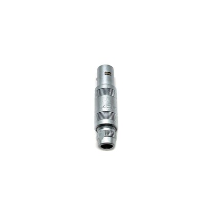 LEMO FFA-0S-302-CLAC32 S Series 2-Pin Straight Plug - Solder Cups, Cable Collet, Switzerland