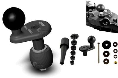 ATTACCO FORCELLA MOTO RAM-MOUNT RAM-B-342U Per BMW HONDA KAWASAKI Yamaha - Foto 7