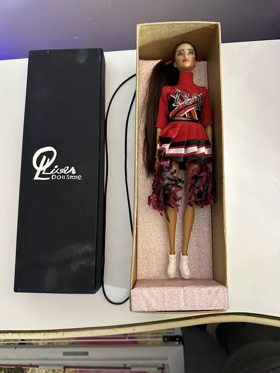 Dos grados compromiso Mandíbula de la muerte Ariana Grande Ooak Barbie Doll Thank You Next | eBay