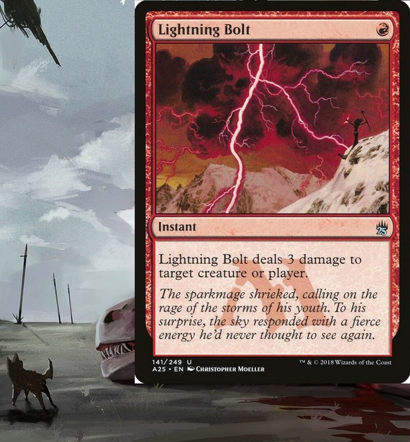 Mono Red Burn RDW Casual Legacy Deck BURN SPELLS ONLY Magic MTG 
