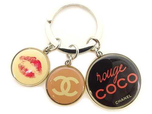 Chanel key ring Key holder COCO Silver Black Woman unisex Authentic Used T2090 - Picture 6 of 6