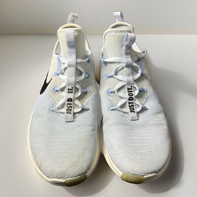 Nike Free TR 8 Training Athletic Shoes Lace Mesh Half Blue Aluminum Women's US11