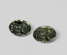 Disney Sterling 925 Silver Mickey Mouse Oval Earrings - .05