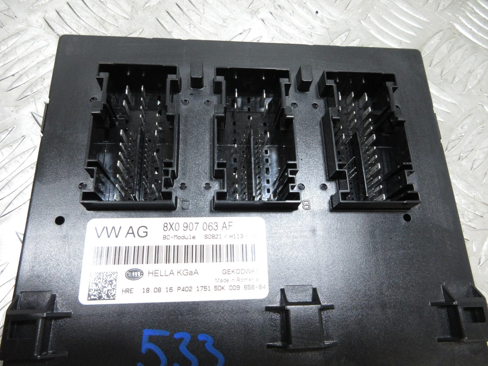 2016 AUDI A1 SPORTBACK 8X 1.6TDI MK1 5DRS HATCH BCM BODY CONTROL MODULE *533 - Image 2 of 3