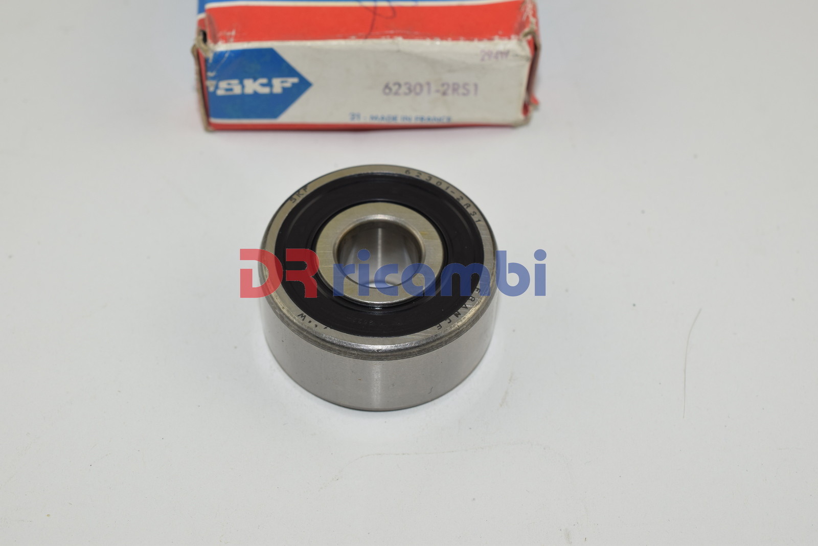 CUSCINETTO RIGIDO A UNA CORONA DI SFERE SIGILLATO SKF 62301-2RS1  - D. 12x37x17